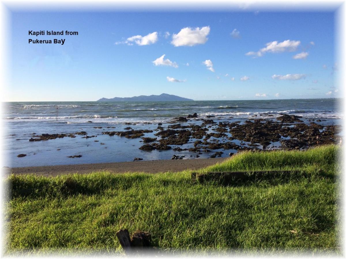 Peaceful Pukerua Bay Leilighet Eksteriør bilde